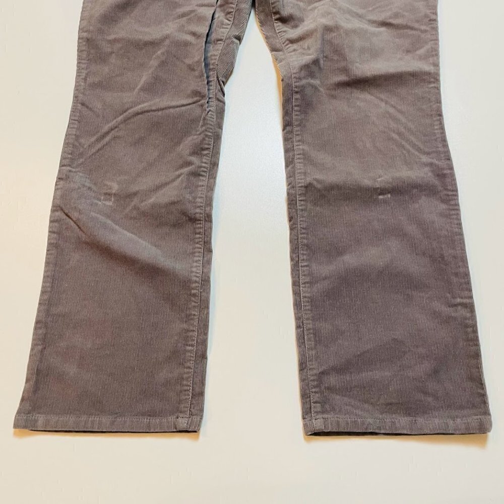 NWT Talbots Pant Trouser Corduroy Heritage Straight Leg Taupe Brown Petite Class - Picture 6 of 14